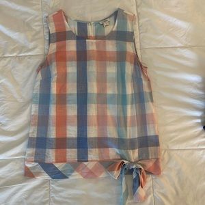 J Crew Sleeveless Blouse